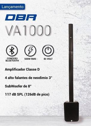 Imagem de Sistema de Som Profissional 500W Vertical Array VA1000 - DBR