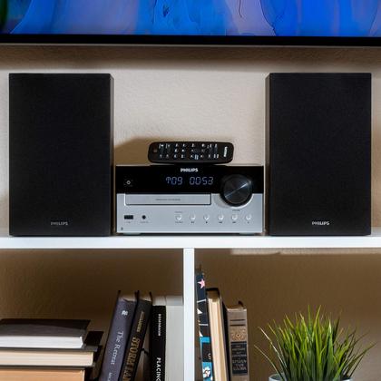 Imagem de Sistema estéreo Bluetooth PHILIPS para casa com leitor de CD 60W