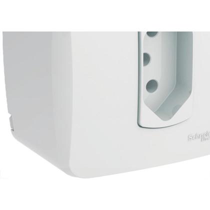 Imagem de Sistema Schneider Dexson-Miluz Conjunto Branco 1 Tomada 2P+T. 20A. - S3B66350