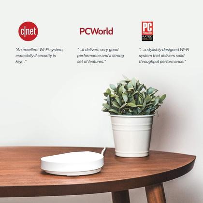 Imagem de Sistema WiFi TP-Link Deco M5 Até 3.800 pés quadrados, pacote com 2 unidades