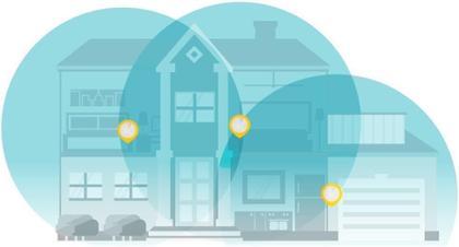 Imagem de Sistema WiFi TP-Link Deco M5 Até 3.800 pés quadrados, pacote com 2 unidades