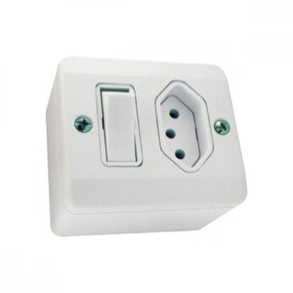 Imagem de Sistema X Radial Branco 1S+1T 10A C/Cx1902116