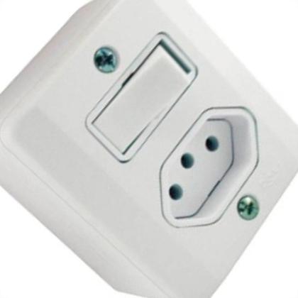 Imagem de Sistema X Radial Branco 1S+1T 10A C/Cx1902116