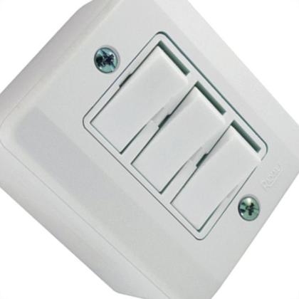 Imagem de Sistema X Radial Branco 3Int Simp C/Caixa 1902004