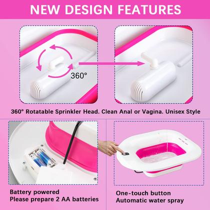 Imagem de Sitz Bath IRWPITW Electric para tratamento pós-parto de hemorróidas