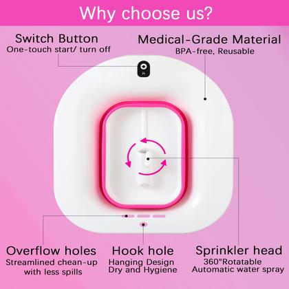 Imagem de Sitz Bath IRWPITW Electric para tratamento pós-parto de hemorróidas