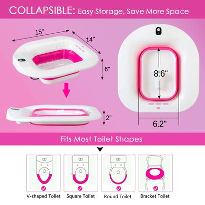 Imagem de Sitz Bath IRWPITW Electric para tratamento pós-parto de hemorróidas