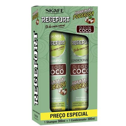 Imagem de Skafe Regefort Hidratação Poderosa Óleo de Coco Kit