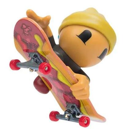 Imagem de Skate com Boneco SK8 CREW Toca Amarela 96MM - TECH DECK SUNNY 4190