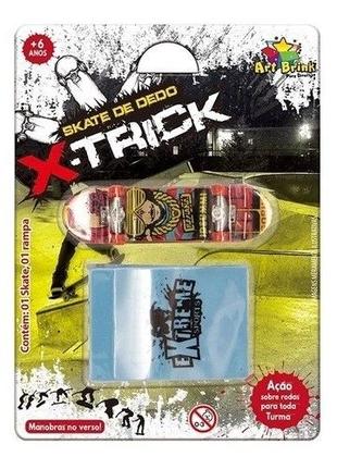 Imagem de Skate De Dedo Com Rampa Brinquedo Radical Despacho Rápido