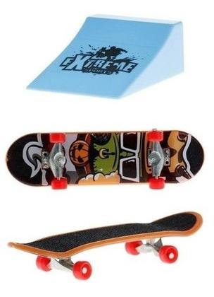 Imagem de Skate De Dedo Com Rampa Brinquedo Radical Despacho Rápido