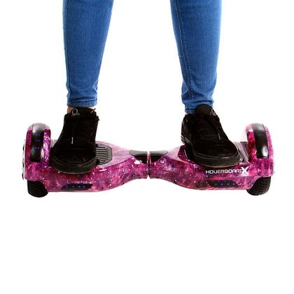Imagem de Skate Eletrico 6,5 Aurora Lilás Hoverboard Bluetooth e Led