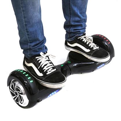 Imagem de Skate Elétrico 6,5 Preto Hoverboard Bluetooth e Bolsa