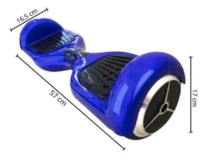 Imagem de Skate elétrico hoverboard Bluetooth Foston 6,5" Polegadas