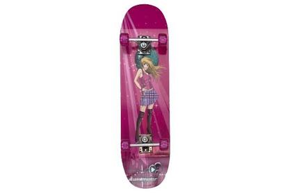 Imagem de Skate Fashion Rosa Simples - Fenix SKR-0031S