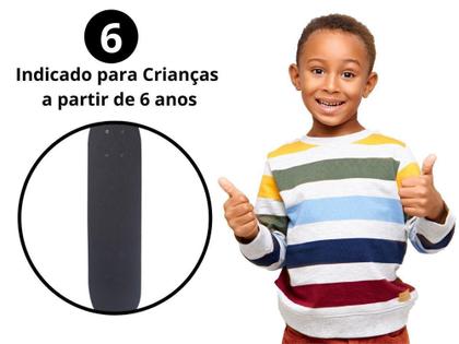 Skate Infantil 24 Polegadas Com Kit De Proteção Capacete - IMPORTWAY Imagem de Skate Infantil 24 Polegadas Com Kit De Proteção Capacete - IMPORTWAY
