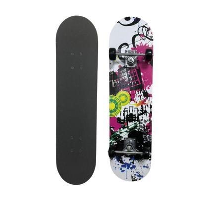 Imagem de Skate Infantil 31 Polegadas C/ Kit Proteção Shape Madeira - Importway