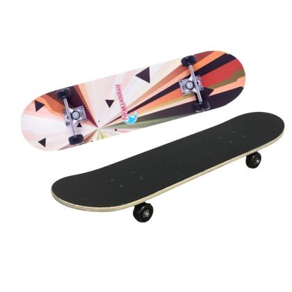 Imagem de Skate Infantil 31 Polegadas + Kit Proteção Shape Madeira - Importway