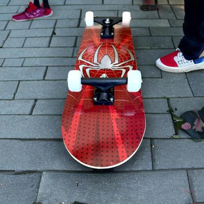 Imagem de Skate Infantil Homem Spider Aranha Skat Desenho Super Heroi