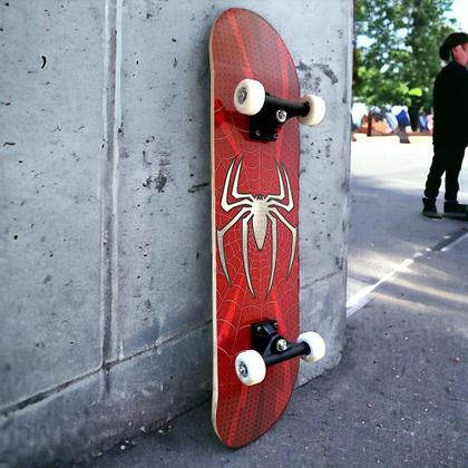 Imagem de Skate Infantil Homem Spider Aranha Skat Desenho Super Heroi