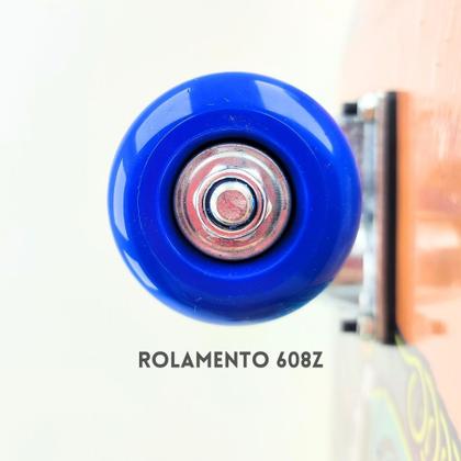 Imagem de Skate Infantil Montado Com Lixa 7 Lâminas Brinquedo Radical