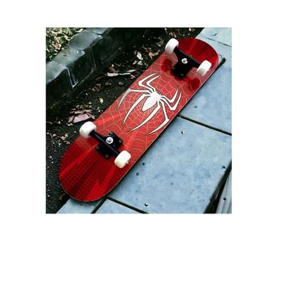 Imagem de Skate Iniciante Completo Esqueite Desenho Skat Spider Aranha