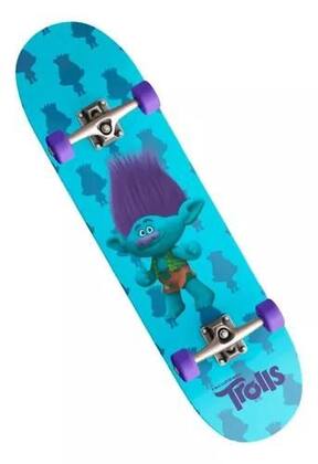 Imagem de Skate Skateboard Trolls Happy Branch Infantil Iniciante