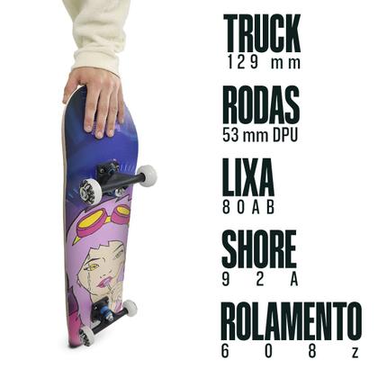 Imagem de Skateboard Skate Semi-Profissional Montado - Bel 402000
