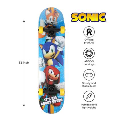 Imagem de Skateboard Voyager com Deck de Maple 79 cm e Rolamentos ABEC 5