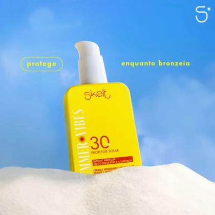Imagem de Skelt Bronzeador Summer Vibes Fps30 - Protetor Solar 170ml