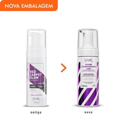 Imagem de Skelt - Red Carpet Glow Dark - Mousse Autobronzeador 140ml