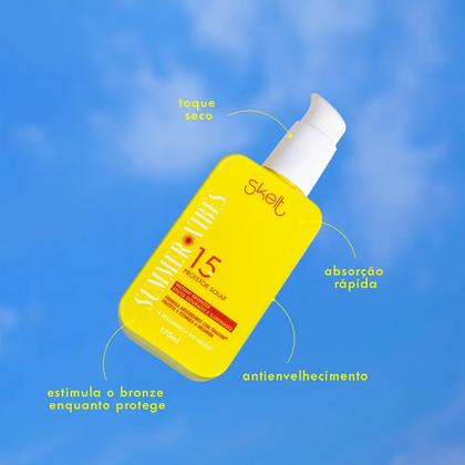 Imagem de Skelt Summer Vibes Instant Bronzer FPS15 - Protetor Solar Bronzeador 170ml