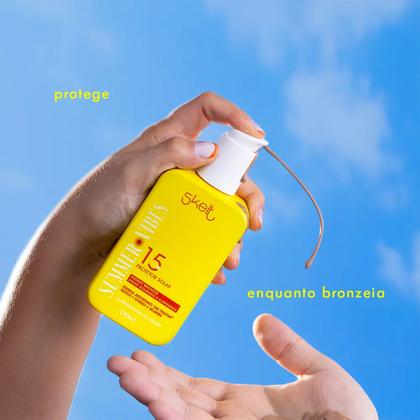 Imagem de Skelt Summer Vibes Instant Bronzer FPS15 - Protetor Solar Bronzeador 170ml