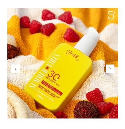 Imagem de Skelt Summer Vibes Protetor Solar De 170g Fator 30 Proteção