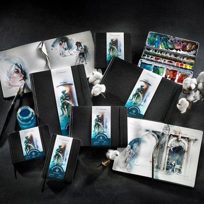 Imagem de Sketchbook Watercolour Book A6 Paisagem 250g Com 30 Folhas Hahnemuhle 10625351