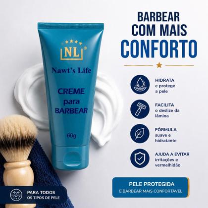 Imagem de Ski Creme para Barba Nawts Life