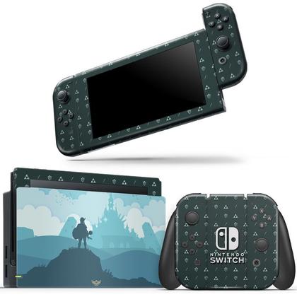 Imagem de Skin Adesivo Protetor para Nintendo Switch Zelda Breath of the Wild b1