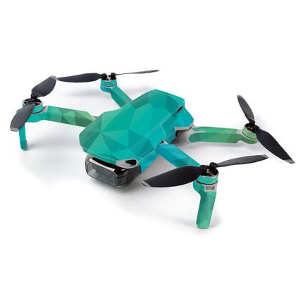 Imagem de Skin MightySkins para drone portátil DJI Mavic Mini - azul verde