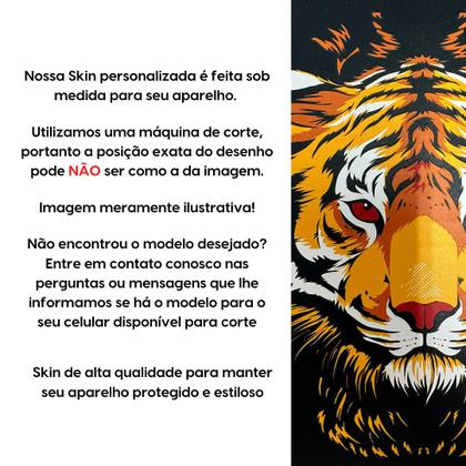 Imagem de Skin Traseira TIGRE para Smartphone Motorola