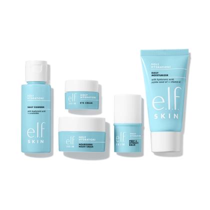 Skincare Set e.l.f. Kit de hidratação Jet Set Travel Vegan - Kit