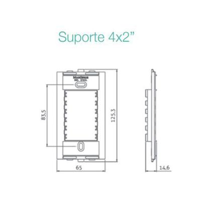 Imagem de Sleek Interruptor 1 Tecla Paralela + 1 Tomadas 2p+t 10a