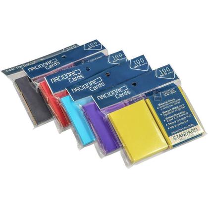 Imagem de Sleeve Matte Standard Verde Nacional Cards - Protetor cartas Magic Pokémon