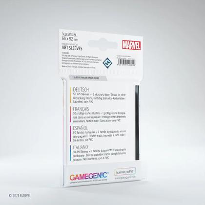 Imagem de Sleeves Marvel Champions Hulk 66x92mm 50un