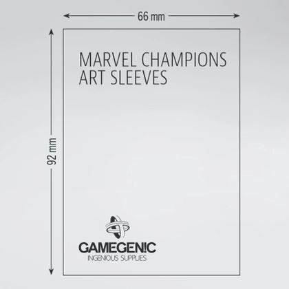 Imagem de Sleeves Marvel Champions Vespa 66x92mm 50 un
