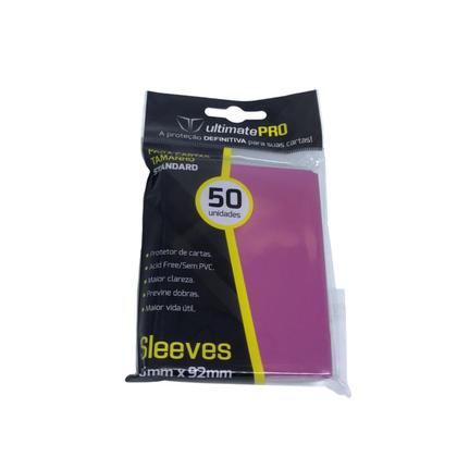 Imagem de Sleeves Standard 66x92mm Magic e Pokémon Rosa
