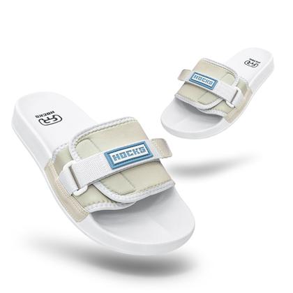 Imagem de Slide Hocks Unissex Borracha Bravo Breeze  Bege