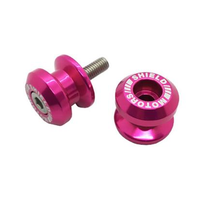 Imagem de Slider Traseiro Shield Motors Com Suporte Universal Rosa