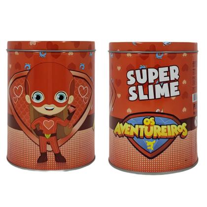 Imagem de Slime Aventureiros Luccas Neto Geleia Não Gruda + Latão 1KG