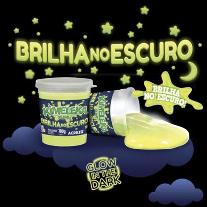 Imagem de Slime Kimeleka Brilha no Escuro 180g Art Kids