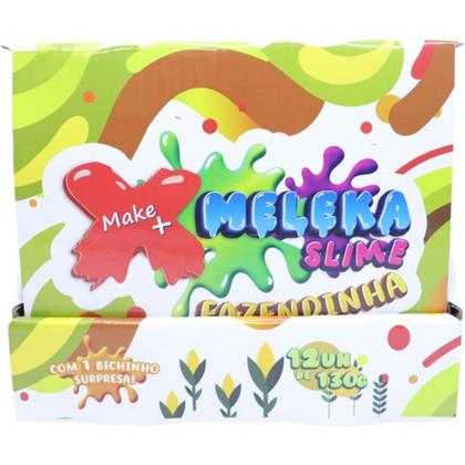 Imagem de Slime Meleka Fazendinha Sortido 130G Display com 12